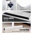 Portable Mobile Laptop Desk Notebook Computer Height Adjustable Table Sit Stand Study Office Work White Portable Mobile Laptop Desk Notebook Computer Height Adjustable Table Sit Stand Study Office Work White