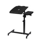 Laptop Table Desk Adjustable Stand With Fan – Black Laptop Table Desk Adjustable Stand With Fan – Black