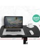 Laptop Table Desk Adjustable Stand With Fan – Black