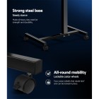 Laptop Table Desk Adjustable Stand With Fan – Black Laptop Table Desk Adjustable Stand With Fan – Black