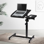 Laptop Table Desk Adjustable Stand With Fan – Black Laptop Table Desk Adjustable Stand With Fan – Black