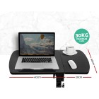 Laptop Table Desk Adjustable Stand – Black Laptop Table Desk Adjustable Stand – Black
