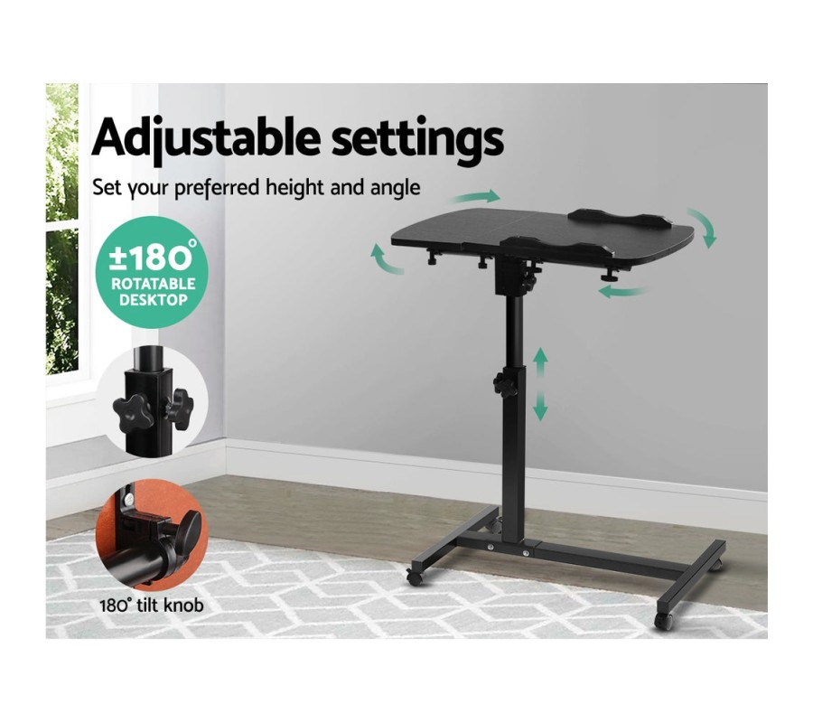Laptop Table Desk Adjustable Stand – Black Laptop Table Desk Adjustable Stand – Black