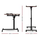 Laptop Table Desk Adjustable Stand – Walnut Laptop Table Desk Adjustable Stand – Walnut