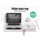 Laptop Table Desk Adjustable Stand – White Laptop Table Desk Adjustable Stand – White