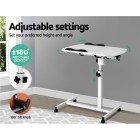 Laptop Table Desk Adjustable Stand – White Laptop Table Desk Adjustable Stand – White