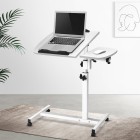 Laptop Table Desk Adjustable Stand – White Laptop Table Desk Adjustable Stand – White