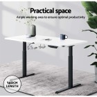Standing Desk Top Adjustable Motorised Electric Sit Stand Table White Standing Desk Top Adjustable Motorised Electric Sit Stand Table White