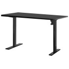 Electric Standing Desk Black 120cm Motorised Adjustable Sit Stand Desks Black Electric Standing Desk Black 120cm Motorised Adjustable Sit Stand Desks Black