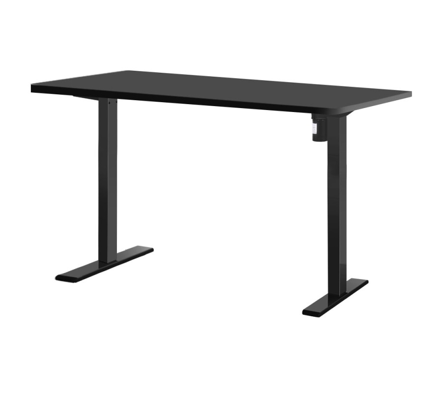 Electric Standing Desk Black 120cm Motorised Adjustable Sit Stand Desks Black Electric Standing Desk Black 120cm Motorised Adjustable Sit Stand Desks Black