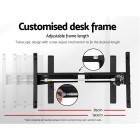 Electric Standing Desk Black 120cm Motorised Adjustable Sit Stand Desks Black Electric Standing Desk Black 120cm Motorised Adjustable Sit Stand Desks Black