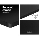 Electric Standing Desk Black 120cm Motorised Adjustable Sit Stand Desks Black Electric Standing Desk Black 120cm Motorised Adjustable Sit Stand Desks Black