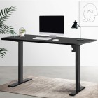 Electric Standing Desk Black 120cm Motorised Adjustable Sit Stand Desks Black Electric Standing Desk Black 120cm Motorised Adjustable Sit Stand Desks Black