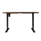 Electric Standing Desk Brown 120cm Motorised Adjustable Sit Stand Desks Black Electric Standing Desk Brown 120cm Motorised Adjustable Sit Stand Desks Black