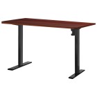 Electric Standing Desk Walnut 120cm Motorised Adjustable Sit Stand Desks Black Electric Standing Desk Walnut 120cm Motorised Adjustable Sit Stand Desks Black