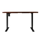 Electric Standing Desk Walnut 120cm Motorised Adjustable Sit Stand Desks Black Electric Standing Desk Walnut 120cm Motorised Adjustable Sit Stand Desks Black