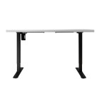 Electric Standing Desk White 120cm Motorised Adjustable Sit Stand Desks Black Electric Standing Desk White 120cm Motorised Adjustable Sit Stand Desks Black