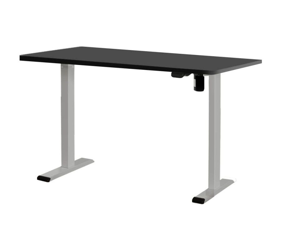 Electric Standing Desk Black 120cm Motorised Adjustable Sit Stand Desks Grey Electric Standing Desk Black 120cm Motorised Adjustable Sit Stand Desks Grey