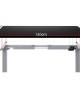 Electric Standing Desk Black 120cm Motorised Adjustable Sit Stand Desks Grey