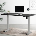 Electric Standing Desk Black 120cm Motorised Adjustable Sit Stand Desks Grey Electric Standing Desk Black 120cm Motorised Adjustable Sit Stand Desks Grey