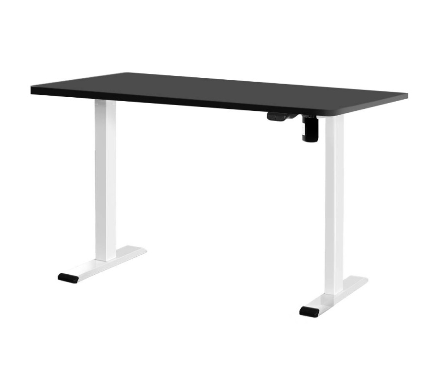 Electric Standing Desk Black 120cm Motorised Adjustable Sit Stand Desks White Electric Standing Desk Black 120cm Motorised Adjustable Sit Stand Desks White