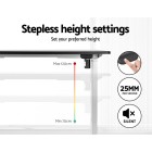 Electric Standing Desk Black 120cm Motorised Adjustable Sit Stand Desks White Electric Standing Desk Black 120cm Motorised Adjustable Sit Stand Desks White