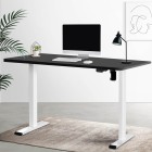Electric Standing Desk Black 120cm Motorised Adjustable Sit Stand Desks White Electric Standing Desk Black 120cm Motorised Adjustable Sit Stand Desks White