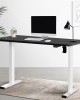 Electric Standing Desk Black 120cm Motorised Adjustable Sit Stand Desks White