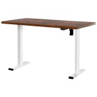 Electric Standing Desk Brown 120cm Motorised Adjustable Sit Stand Desks White Electric Standing Desk Brown 120cm Motorised Adjustable Sit Stand Desks White