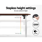 Electric Standing Desk Walnut 120cm Motorised Adjustable Sit Stand Desks White Electric Standing Desk Walnut 120cm Motorised Adjustable Sit Stand Desks White