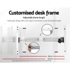 Electric Standing Desk White 120cm Motorised Adjustable Sit Stand Desks White Electric Standing Desk White 120cm Motorised Adjustable Sit Stand Desks White