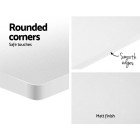 Electric Standing Desk White 120cm Motorised Adjustable Sit Stand Desks White Electric Standing Desk White 120cm Motorised Adjustable Sit Stand Desks White