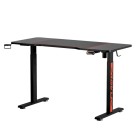 Electric Standing Desk Gaming Desks Sit Stand Table RGB Light Home Office Electric Standing Desk Gaming Desks Sit Stand Table RGB Light Home Office