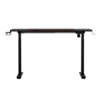 Electric Standing Desk Gaming Desks Sit Stand Table RGB Light Home Office Electric Standing Desk Gaming Desks Sit Stand Table RGB Light Home Office