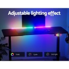Electric Standing Desk Gaming Desks Sit Stand Table RGB Light Home Office Electric Standing Desk Gaming Desks Sit Stand Table RGB Light Home Office