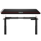 Electric Standing Desk 120cm Height Adjustable Sit Stand Desks Table Black Electric Standing Desk 120cm Height Adjustable Sit Stand Desks Table Black