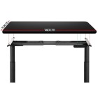 Electric Standing Desk 140m Height Adjustable Sit Stand Desks Black 140cm Electric Standing Desk 140m Height Adjustable Sit Stand Desks Black 140cm