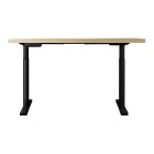Electric Standing Desk 120cm Motorised Adjustable Sit Stand Desks Black Oak Electric Standing Desk 120cm Motorised Adjustable Sit Stand Desks Black Oak