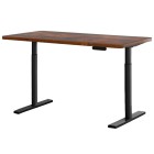 Electric Standing Desk 120cm Motorised Adjustable Sit Stand Desks Black Brown Electric Standing Desk 120cm Motorised Adjustable Sit Stand Desks Black Brown