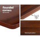 Electric Standing Desk 140cm Adjustable Sit Stand Desks Black Walnut 140cm Electric Standing Desk 140cm Adjustable Sit Stand Desks Black Walnut 140cm