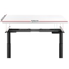 Electric Standing Desk 120cm Motorised Adjustable Sit Stand Desks Black White Electric Standing Desk 120cm Motorised Adjustable Sit Stand Desks Black White