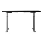 Electric Standing Desk 140cm Height Adjustable Sit Stand Desks Grey Black 140cm Electric Standing Desk 140cm Height Adjustable Sit Stand Desks Grey Black 140cm