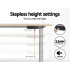 Electric Standing Desk 140cm Height Adjustable Sit Stand Desks Grey Oak 140cm Electric Standing Desk 140cm Height Adjustable Sit Stand Desks Grey Oak 140cm