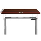 Electric Standing Desk 140cm Adjustable Sit Stand Desks Grey Walnut 140cm Electric Standing Desk 140cm Adjustable Sit Stand Desks Grey Walnut 140cm