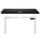 Electric Standing Desk 120cm Height Adjustable Sit Stand Desks White Black