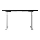 Electric Standing Desk 120cm Height Adjustable Sit Stand Desks White Black