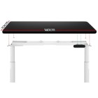 Electric Standing Desk 140cm Adjustable Sit Stand Desks White Black 140cm Electric Standing Desk 140cm Adjustable Sit Stand Desks White Black 140cm