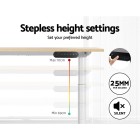 Electric Standing Desk 120cm Height Adjustable Sit Stand Desks White Oak Electric Standing Desk 120cm Height Adjustable Sit Stand Desks White Oak