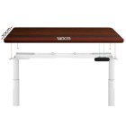 Electric Standing Desk 140cm Adjustable Sit Stand Desks White Walnut 140cm Electric Standing Desk 140cm Adjustable Sit Stand Desks White Walnut 140cm