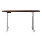 Electric Standing Desk 140cm Adjustable Sit Stand Desks White Walnut 140cm Electric Standing Desk 140cm Adjustable Sit Stand Desks White Walnut 140cm